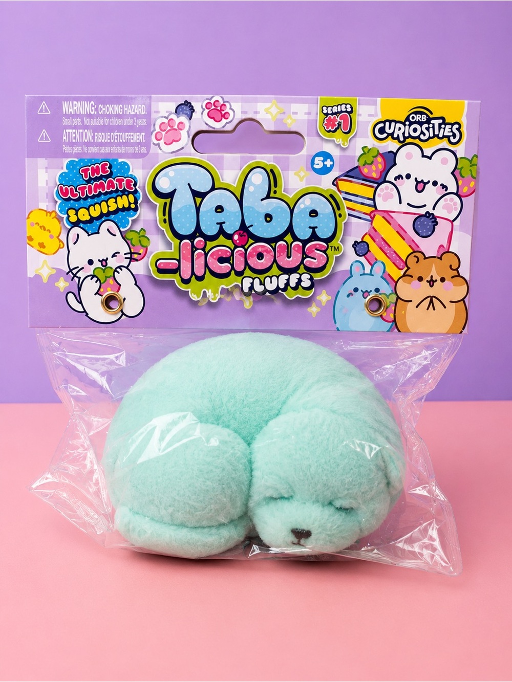 Taba-licious Fluffs squish - Mint Green Sleeping dog❤️